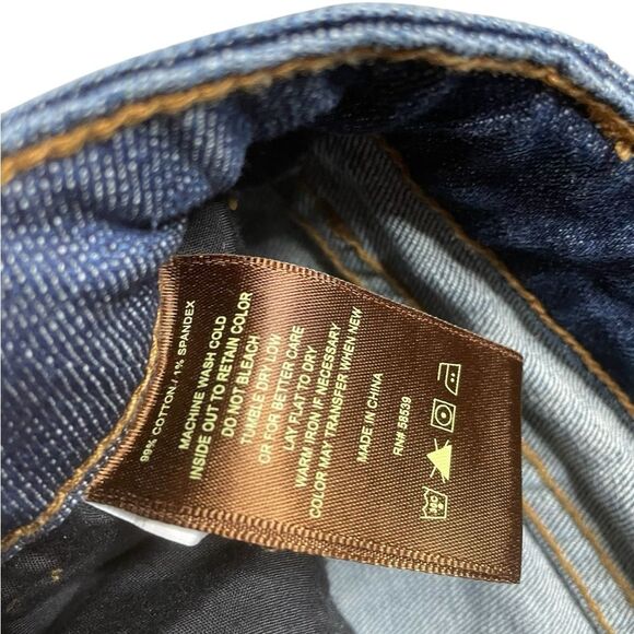 Kut from the Kloth Catherine Cuffed Ankle Boyfriend Jeans Size 12 - Picture 6 of 7